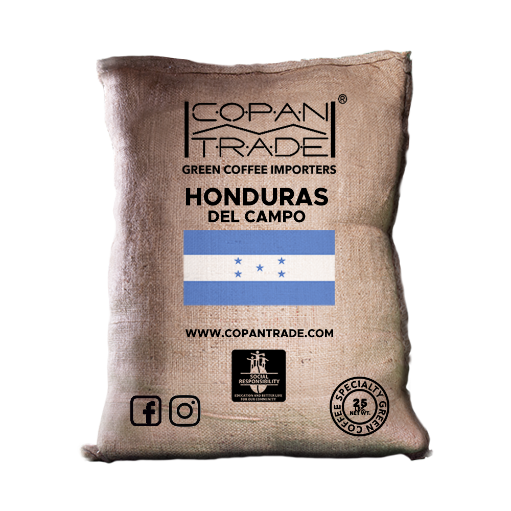 小麦 Honduras Del Campo Green Coffee Beans | Copan Trade | COPANTRADE